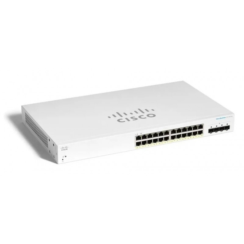 Switch Cisco 24 Puertos 10 100 1000 4sfp Cbs220 24t 4g Na