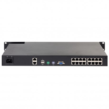 Conmutador KVM APC 16 puertos 1 usuario local 1 usuario IP rack KVM1116R