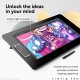 Tableta Gráfica Wacom Cintiq Pro 24' 522 x 294mm Alámbrico USB-C Negro DTH2420K0