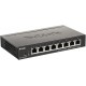 Switch D-Link DGS-1100-08P L2 8 puertos RJ-45 LAN GbE PoE Auto MDI/MDIX DGS-1100-08PV2