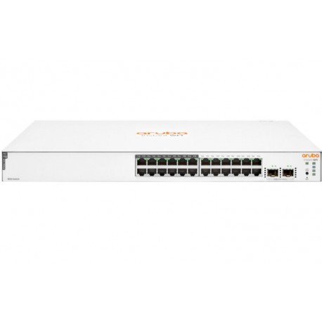 Switch HP Aruba Instant On 1830 24 Puertos 12p Clase 4 PoE 2 SFP 195W JL813A