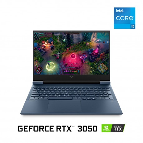 Laptop Gaming HP Victus 16-d0524la 16.1' FHD IPS i5-11260H 2.1GHz 16GB 512GB SSD NVIDIA GeForce RTX 3050 4GB GDDR6