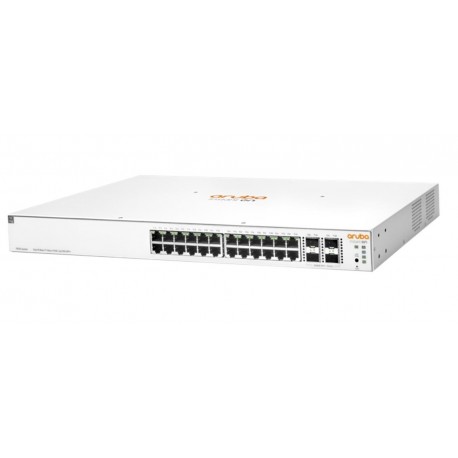 Switch HPE Aruba Instant On 1930 24G 4SFP+ 370W 24puertos 10/100/1000 JL684A