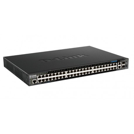 Switch D-Link 48 Puertos Gigabit + 4 Puertos SFP Poe L3 DGS-1520-52MP