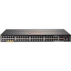 Switch Aruba HP Gigabit Ethernet 2930M 44Puertos 10/100/1000Mbps +4 Puertos SFP POE Rack JL322A