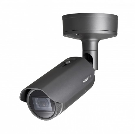 Cámara Hanwha Techwin IP Bullet IR para Exteriores Alámbrico 1920 x 1080 Pixeles Día/Noche Poe XNO-6080R