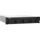 Disco Servidor NAS Qnap 8x22 176TB 8 bahías 4-core 1.7GHz 4GB Lan 2 2.5G/1G/100M/10M USB 3.2 Rack TS-832PXU-RP-4G-US