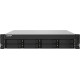 Disco Servidor NAS Qnap 8x22 176TB 8 bahías 4-core 1.7GHz 4GB Lan 2 2.5G/1G/100M/10M USB 3.2 Rack TS-832PXU-RP-4G-US