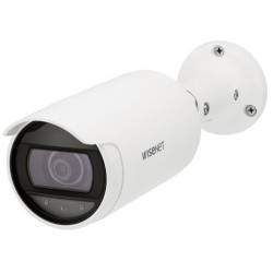 Cámara Hanwha Vision 4MP IR Bullet Camera 20m Infrarrojos Visión Nocturna H.264 ANO-L7012R